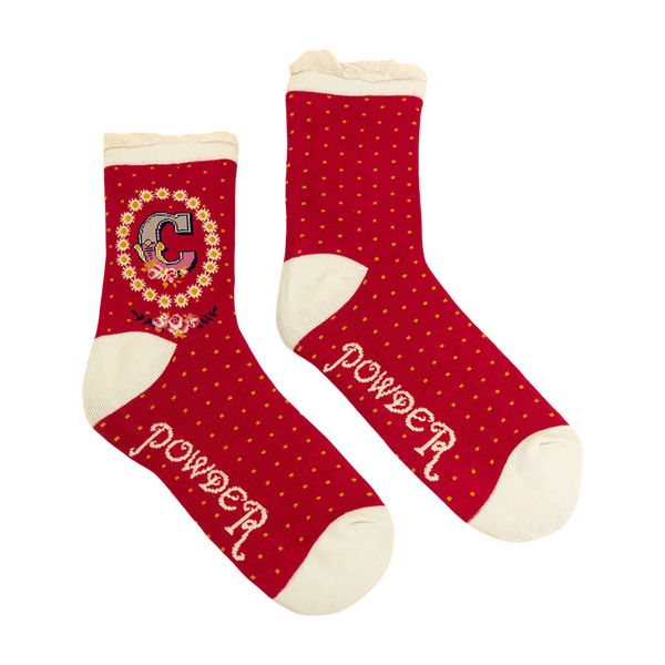 Powder A-Z Ankle Socks for Women