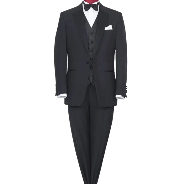 Savoy Black Evening Suit for Men
