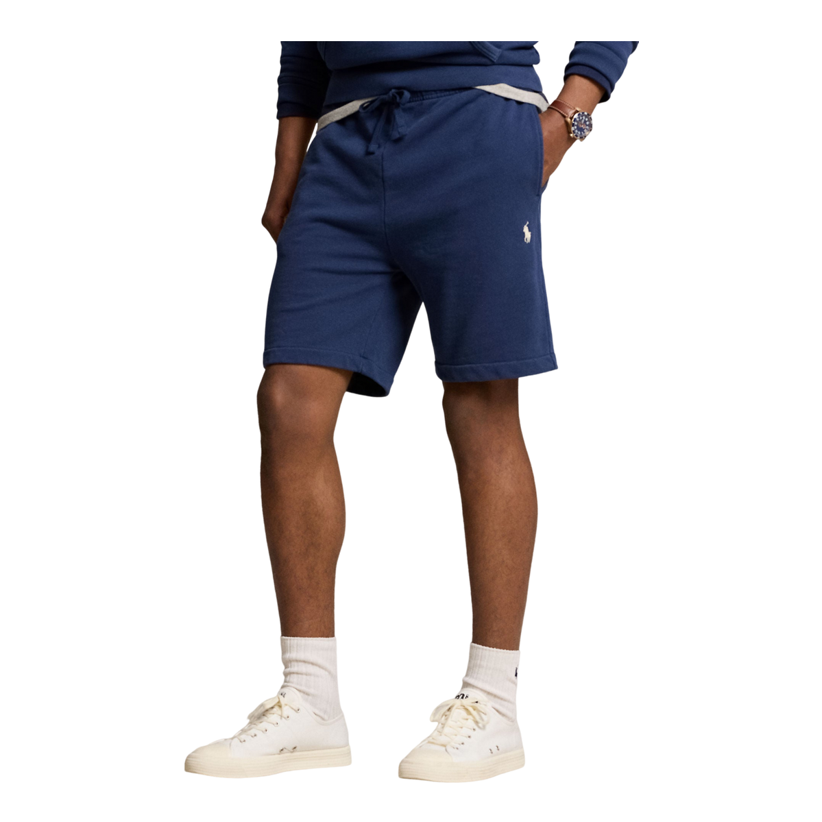 Polo with athletic shorts sales