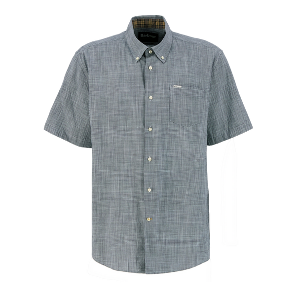 Barbour Fleming Linen Blend Regular Short Sleeve Shirt