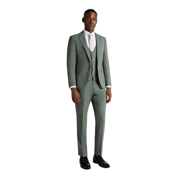 Remus Uomo Pinstripe Suit Waistcoat