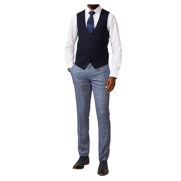 Marc Darcy Kelvin Single Breasted Waistcoat for Men