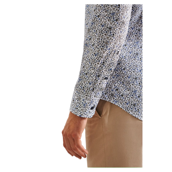 Seidensticker Long Sleeve Regular Fit Printed Shirt for Men