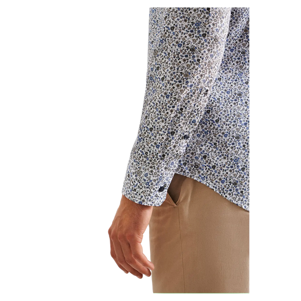 Seidensticker Long Sleeve Regular Fit Printed Shirt