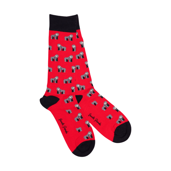 Swole Panda Patterned Bamboo Socks