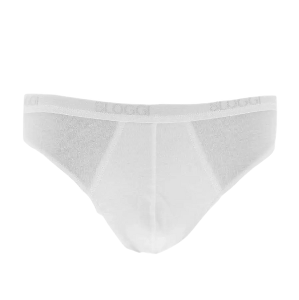 Sloggi Mens Mini Brief Set in White