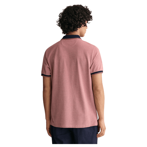 GANT Oxford Short Sleeve Pique Polo Shirt