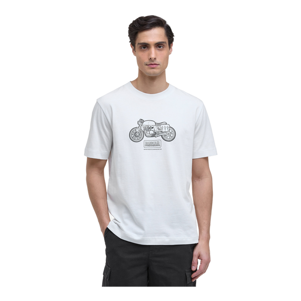 Barbour International Morris Motorbike Graphic T-shirt