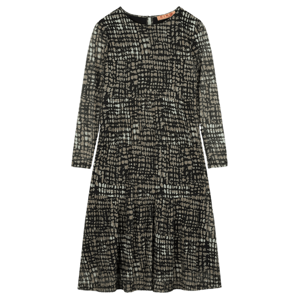 Rino & Pelle Dinn Midi Dress With Gatherings for Women