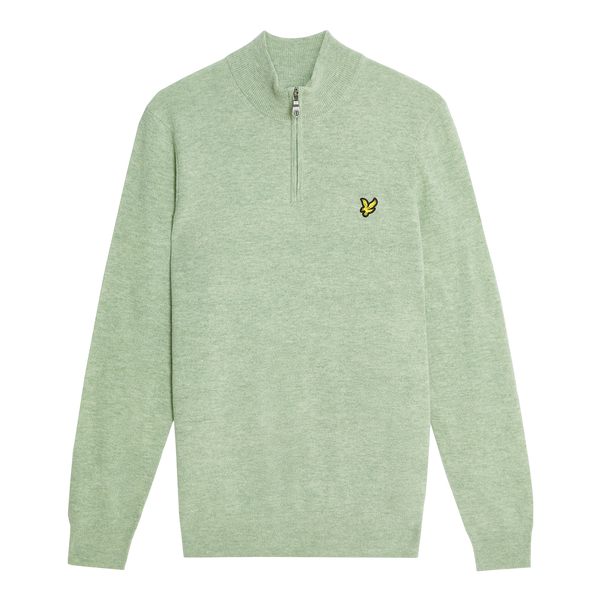 Lyle & Scott Lambswool Blend Quarter Zip Jumper