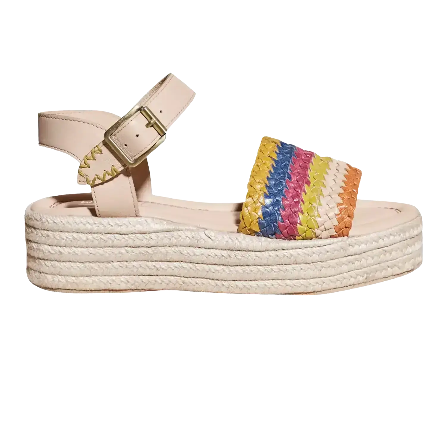 White Stuff Woven Espadrille Flatform Sandals for Women