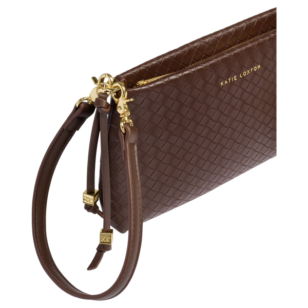Katie Loxton Nova Woven Texture Clutch