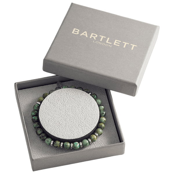 Bartlett 6mm Gemstone Beaded Bracelet for Men