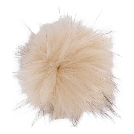 Rino & Pelle Faux Fur Detachable Pompon