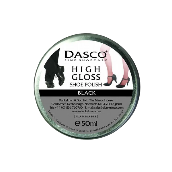 Dasco High Gloss Shoe Polish in Black
