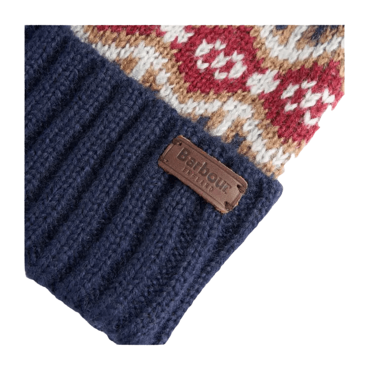 Barbour Case Fairisle Beanie For Men Coes