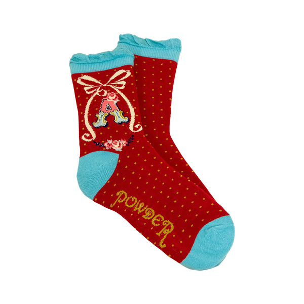 Powder A-Z Ankle Socks for Women