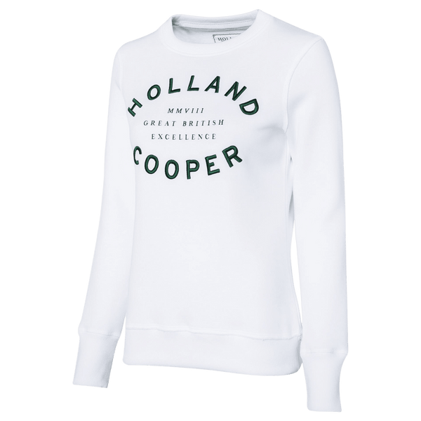 Holland Cooper Varsity Crew Sweatshirt for Women