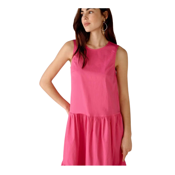 Oui Cotton Tiered Maxi Dress