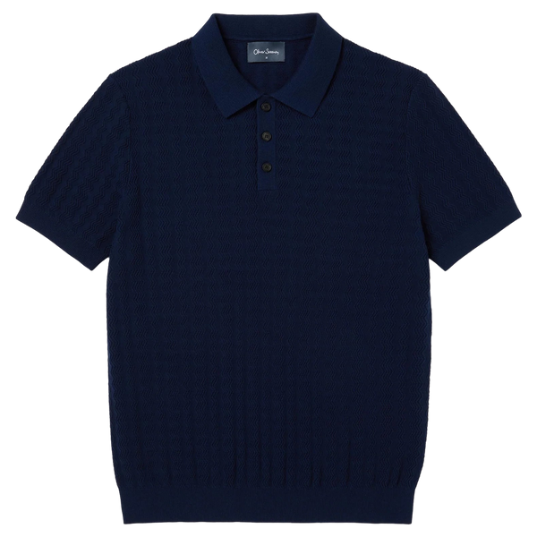 Oliver Sweeney Hammond Knitted Polo Shirt