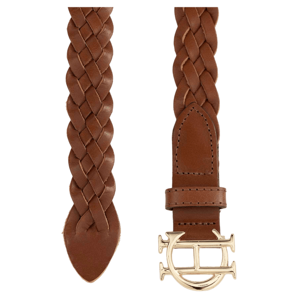 Holland Cooper Plaited Slim Belt