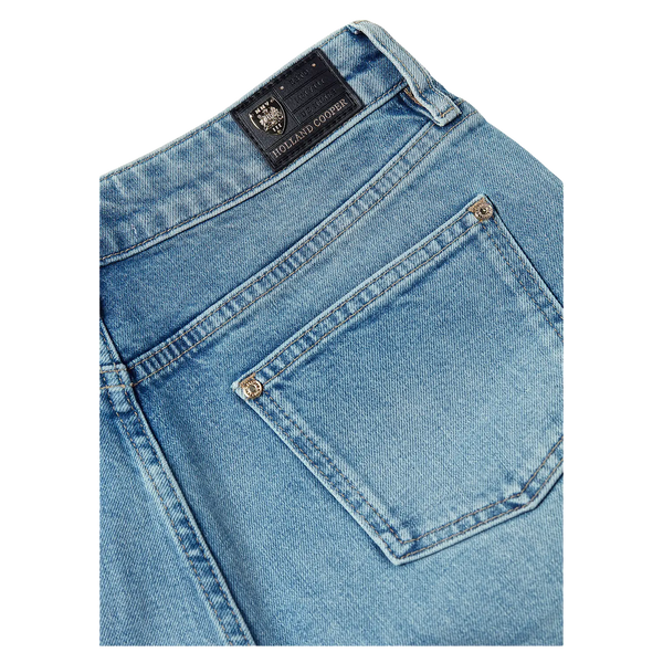 Holland Cooper High-Rise Denim Shorts