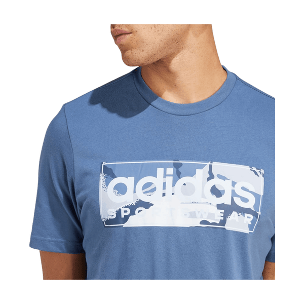 Adidas Camo Linear Graphic T-Shirt for Men