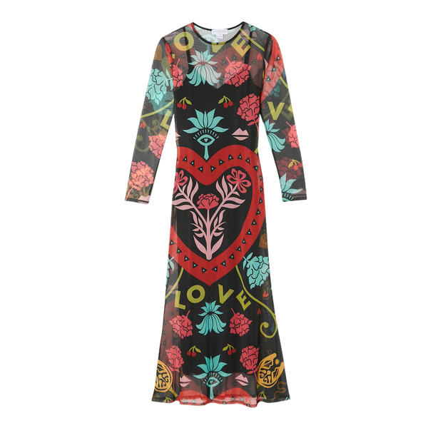 Never Fully Dressed Amara Mesh Dress