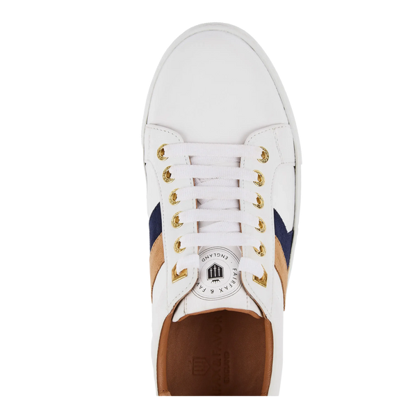Fairfax & Favor Alexandra Leather Trainers for Women
