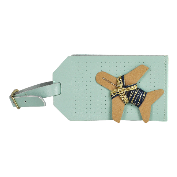 Chasing Threads Stitch Luggage Tag