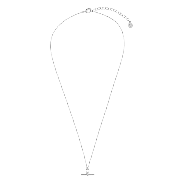 Orelia Jewellery Dainty T-Bar Knot Necklace for Women