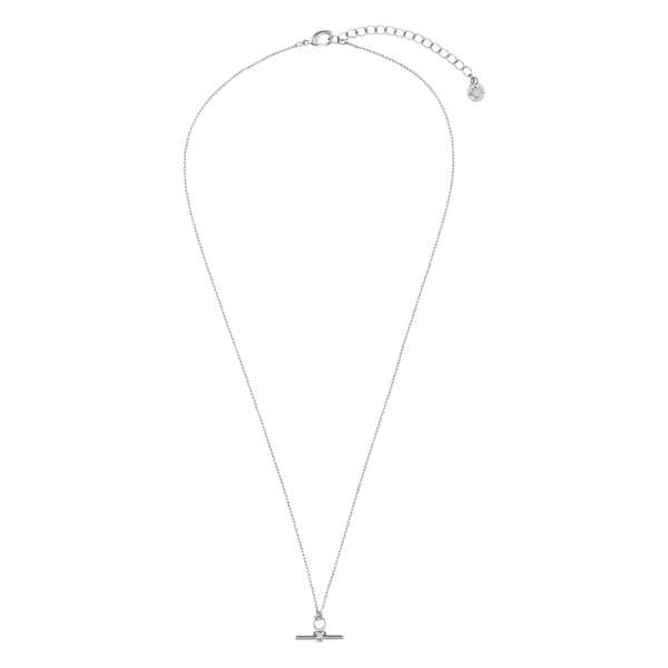 Orelia Jewellery Dainty T-Bar Knot Necklace