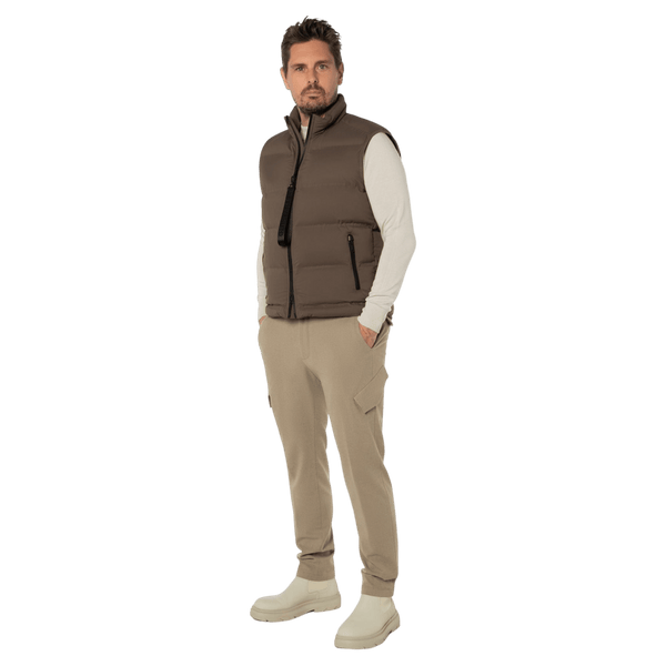 Benvenuto Crane Quilted Gilet