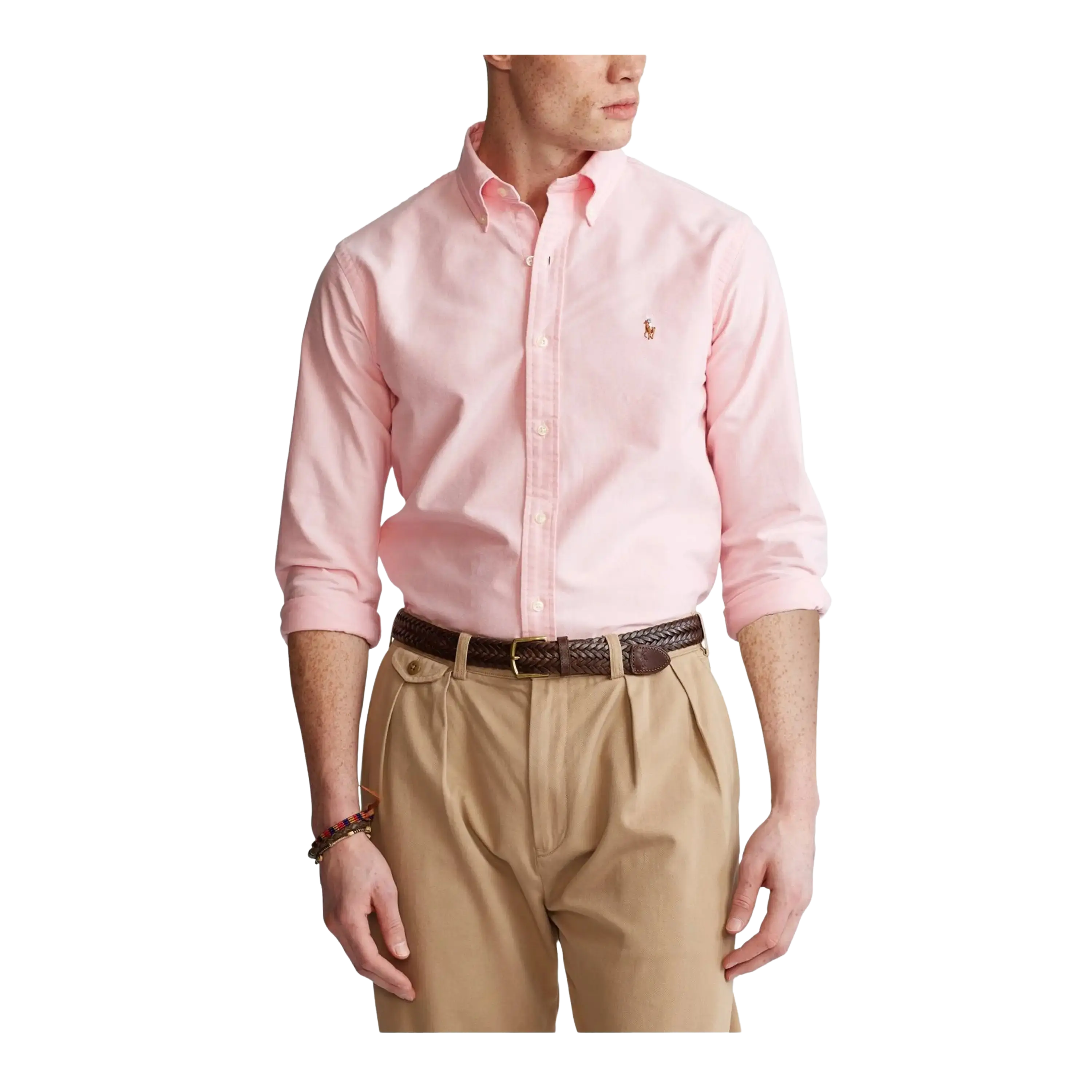 Custom fit oxford clearance shirt ralph lauren