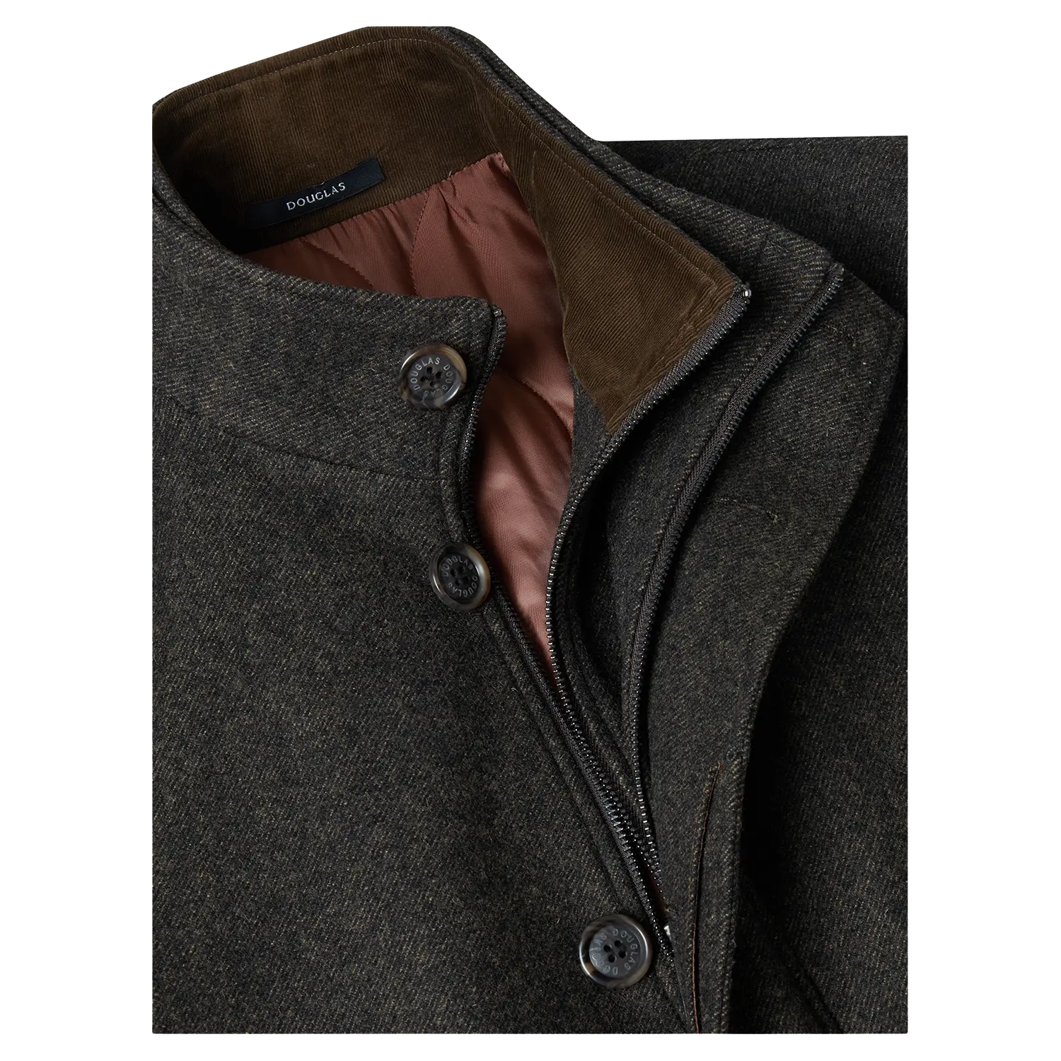 Men's wool 2025 car coat