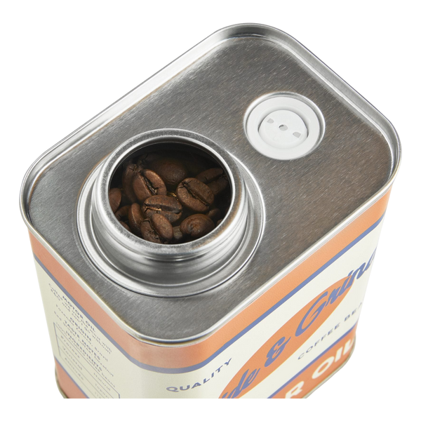 Ride & Grind Motor Oil House Espresso Tin
