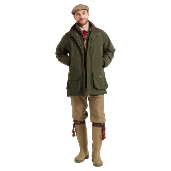 Schoffel Ptarmigan Classic Coat in Hunter Green