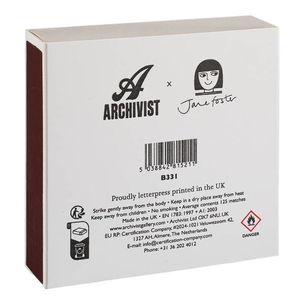 Archivist Square Matchbox