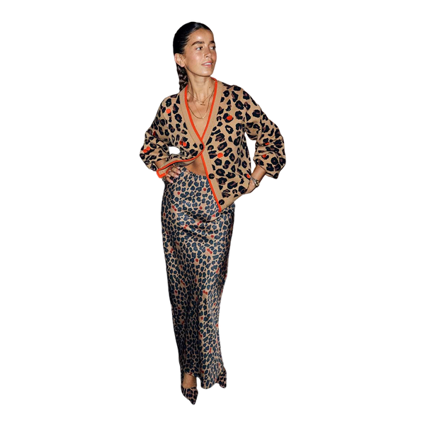 Never Fully Dressed Leopard Cardigan