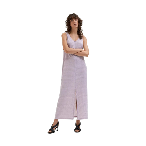 Selected Femme Ivy Ankle Slit Dress