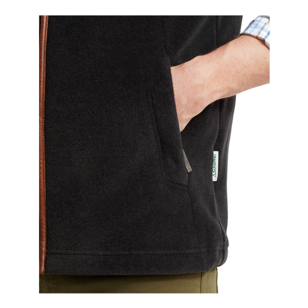 Schoffel Oakham Fleece Gilet in Gunmetal