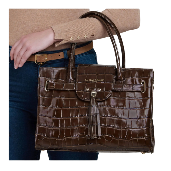 Fairfax & Favor Windsor Leather Handbag for Women