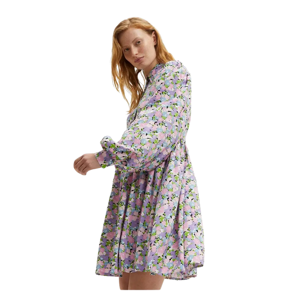 Selected Femme Judita Floral Shirt Dress