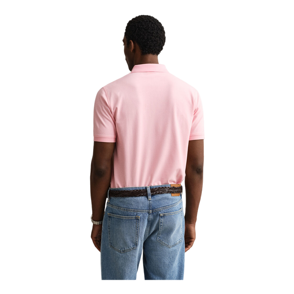 GANT Short Sleeve Contrast Polo Shirt