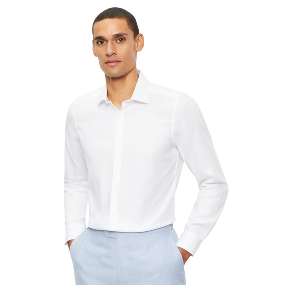 Olymp Level 5 Textured Slim Fit Shirt