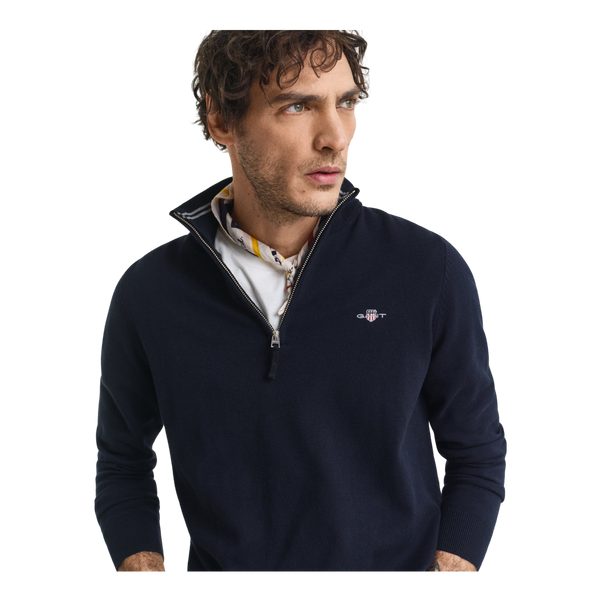 GANT Classic Cotton Half-Zip Sweater