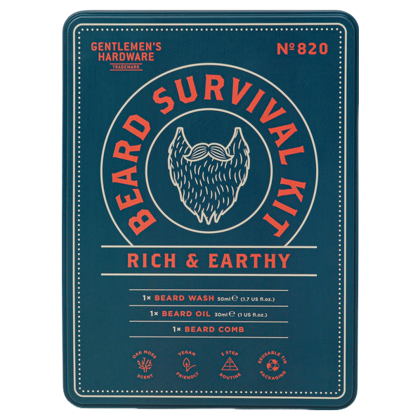 Gentlemen's Hardware Beard Survival Kit