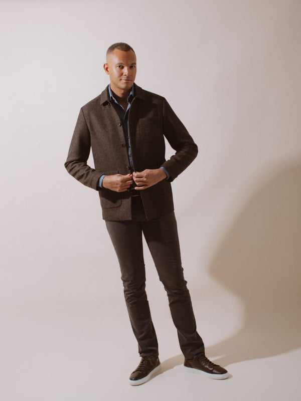 William David Premium Wool Shacket