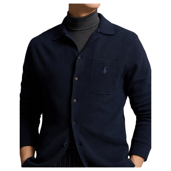 Polo Ralph Lauren Camp Collar Long Sleeve Cardigan