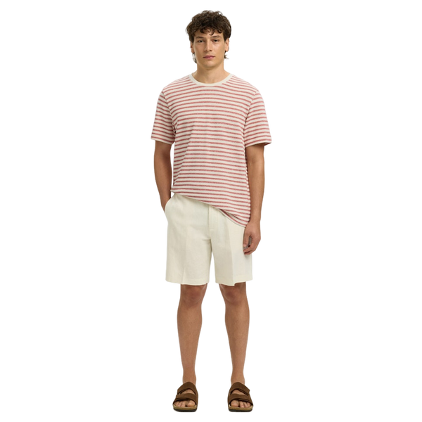 Selected Kevin Stripe Short Sleeve O-neck T-shirt